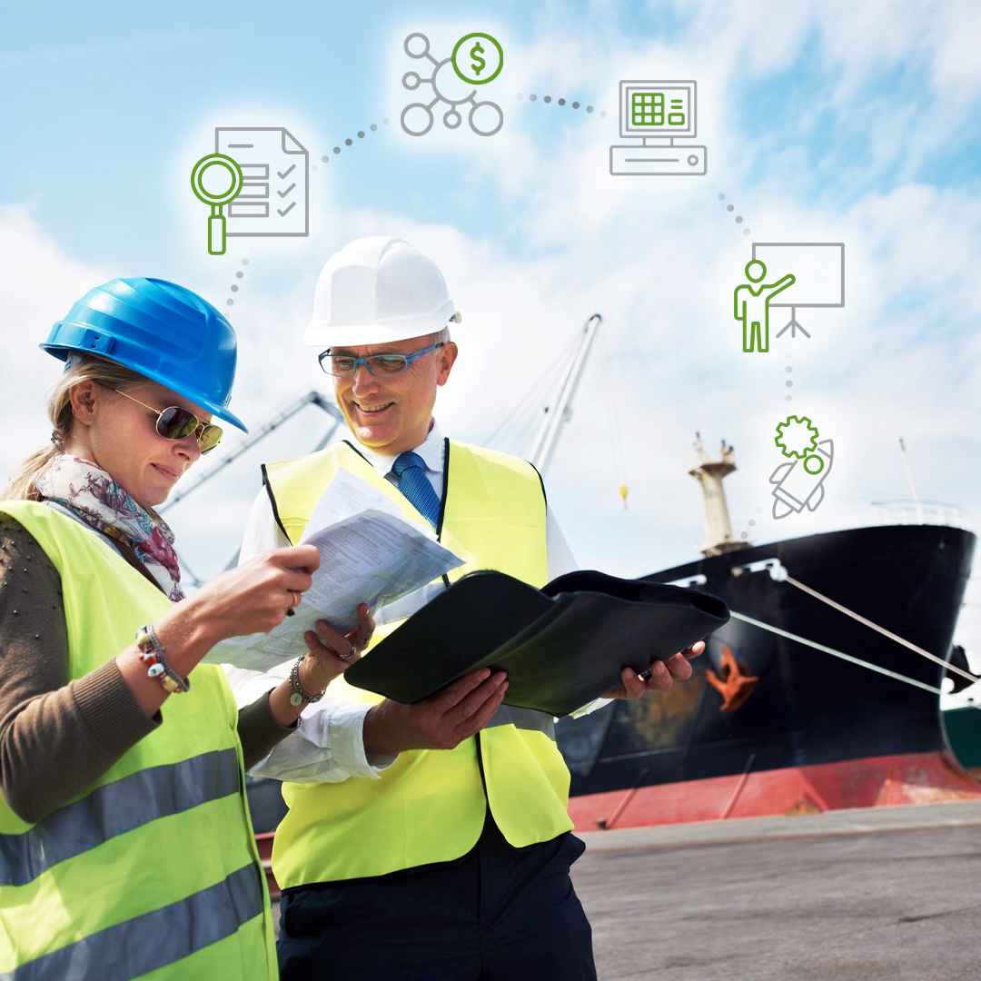 Scalable port system, Port management system, Port operations efficiency
