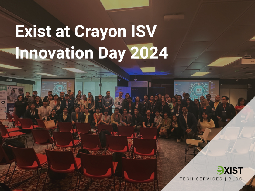 Recap of Exist Software Labs Inc. at Crayon ISV Day 2024: Empowering ISVs and Addressing Industry Challenges 5 Exist at Crayon ISV Day 2024