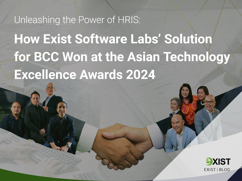 Unleashing the Power of HRIS Solution: How Exist Software Labs’ Solution for BCC Won at the Asian Technology Excellence Awards 2024 6 Unleashing the Power of HRIS How Exist Software Labs’ HRIS Solution for BCC Won at the Asian Technology Excellence Awards 2024