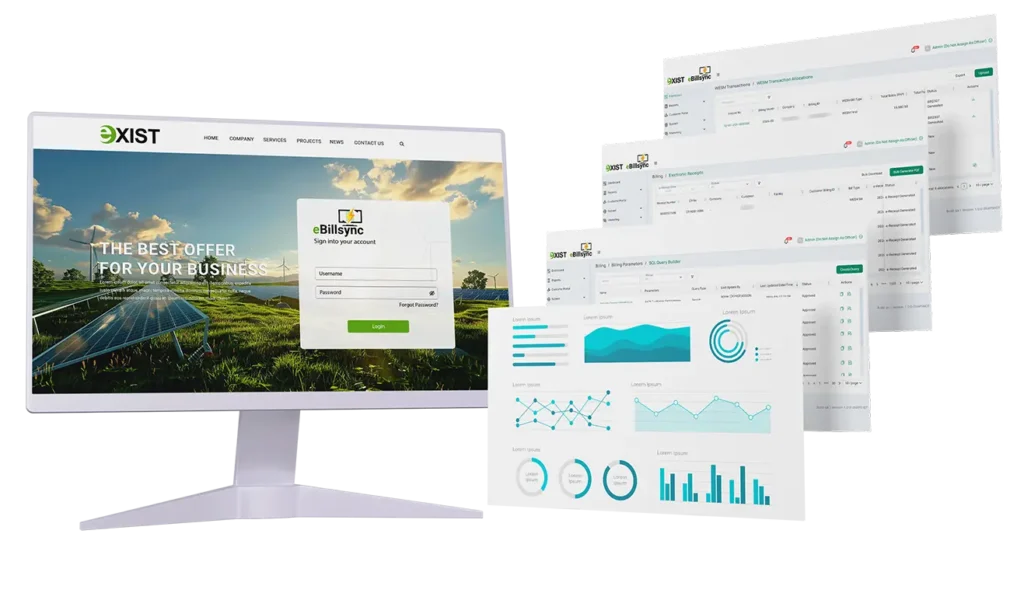 RAP ebillsync mockup