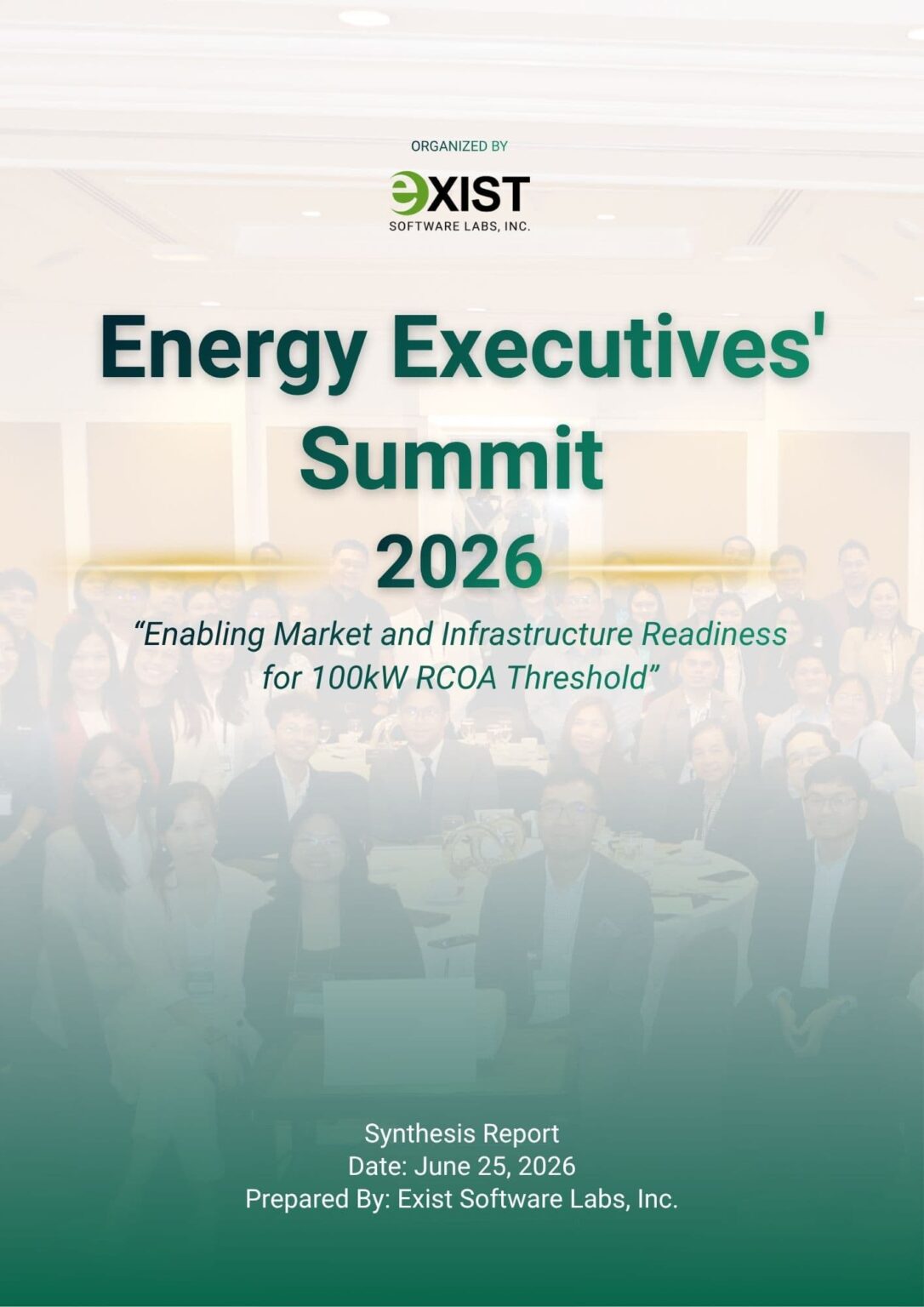 Energy Executives' Summit Synthesis