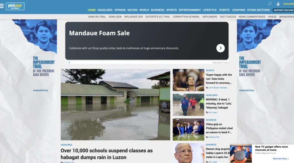 philstar-website-design
