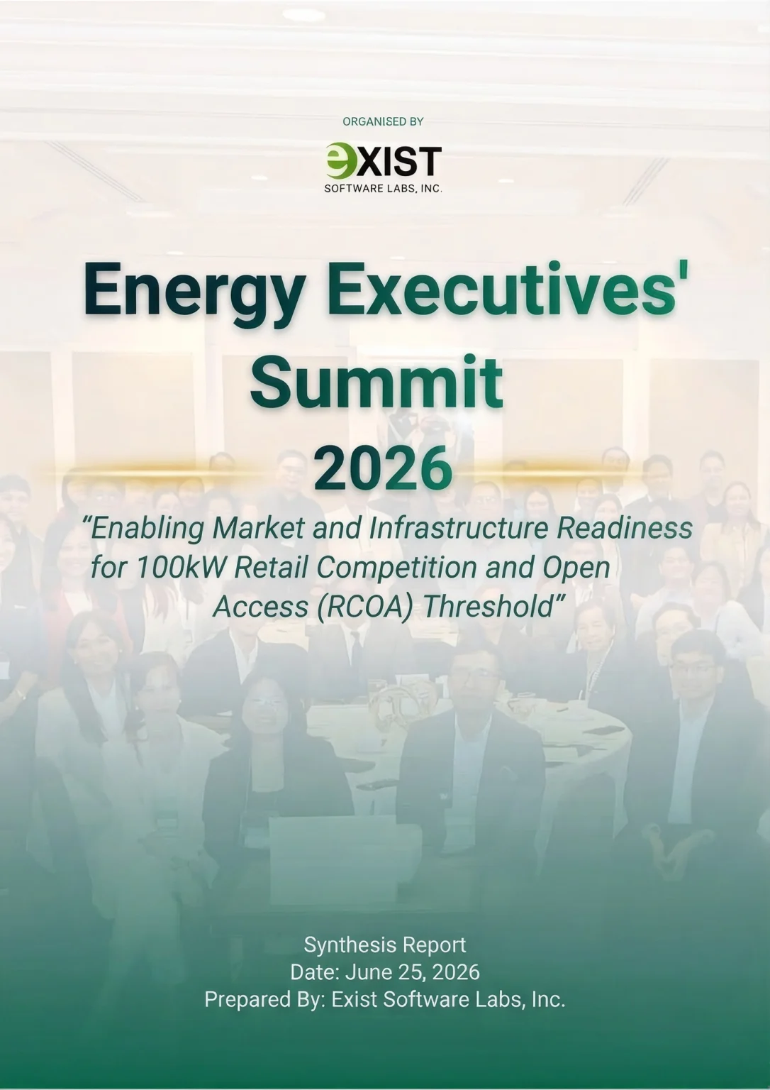 Energy Executives' Summit Synthesis